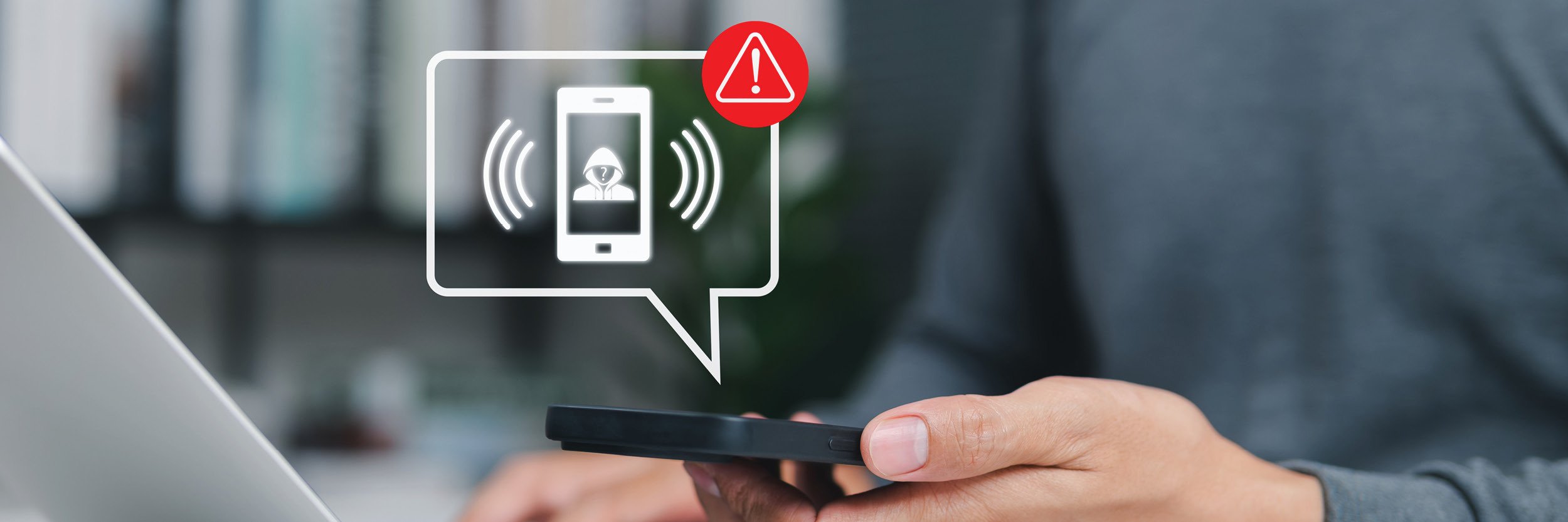 Fake bank employee scam image